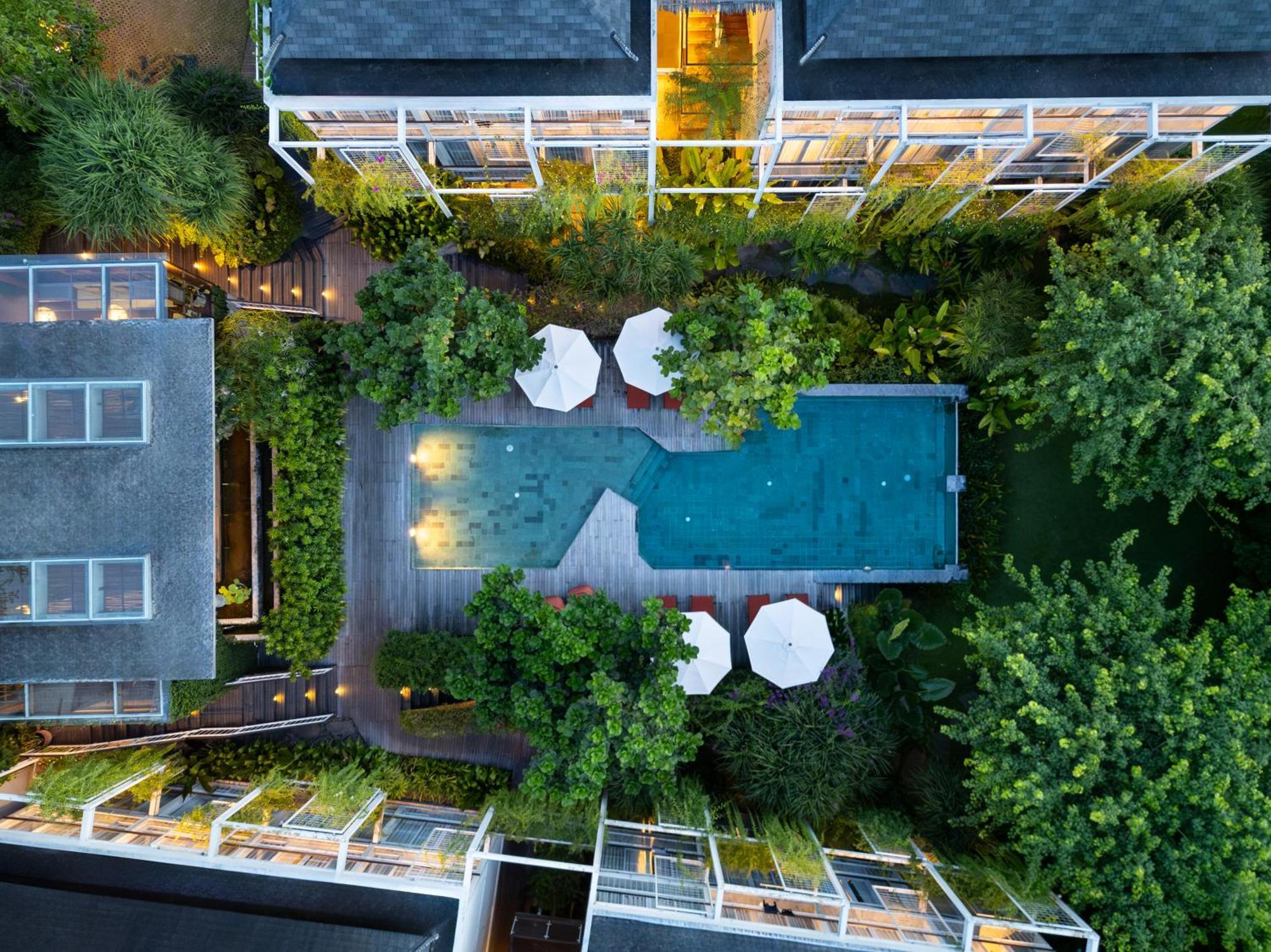 Rimbun Canggu Hotel Экстерьер фото